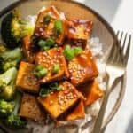 Roasted Tofu with Ginger Miso Glaze – Healthy