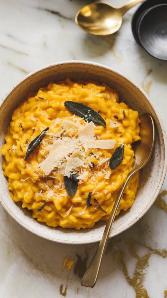 Pumpkin and Sage Risotto (Creamy & Elegant)