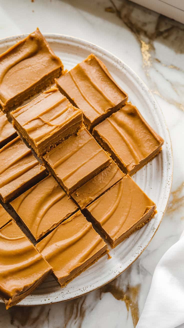 Raw Vegan Pumpkin Bars with Date-Almond Crust