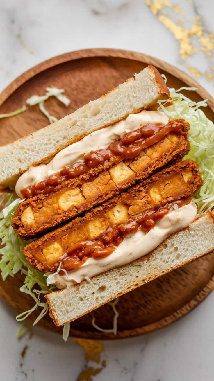 Tofu Katsu Sandwich