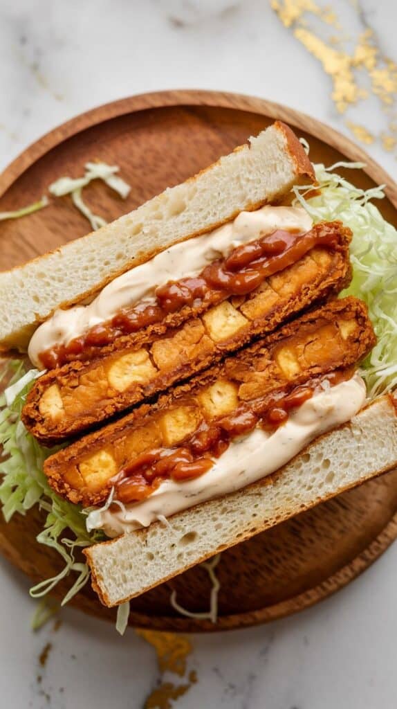 Tofu Katsu Sandwich