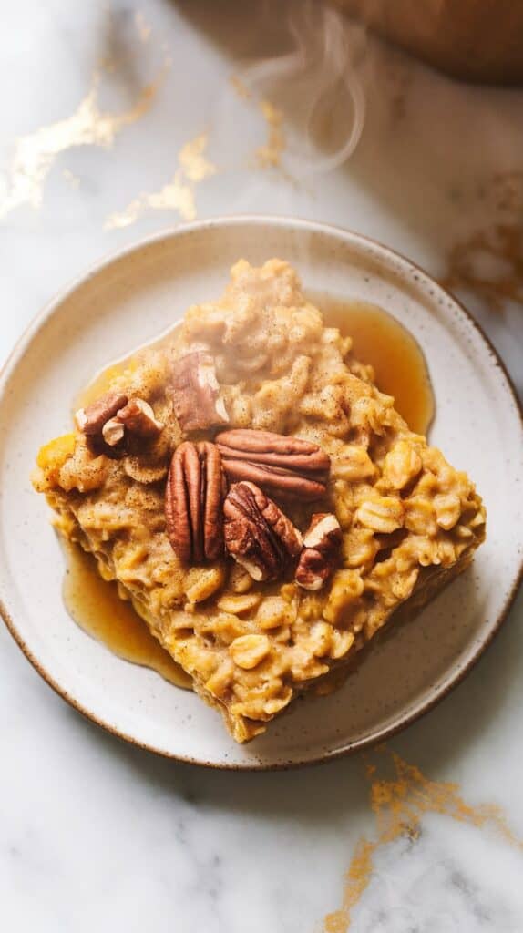 Pumpkin Spice Oatmeal Bake (Gluten-Free)