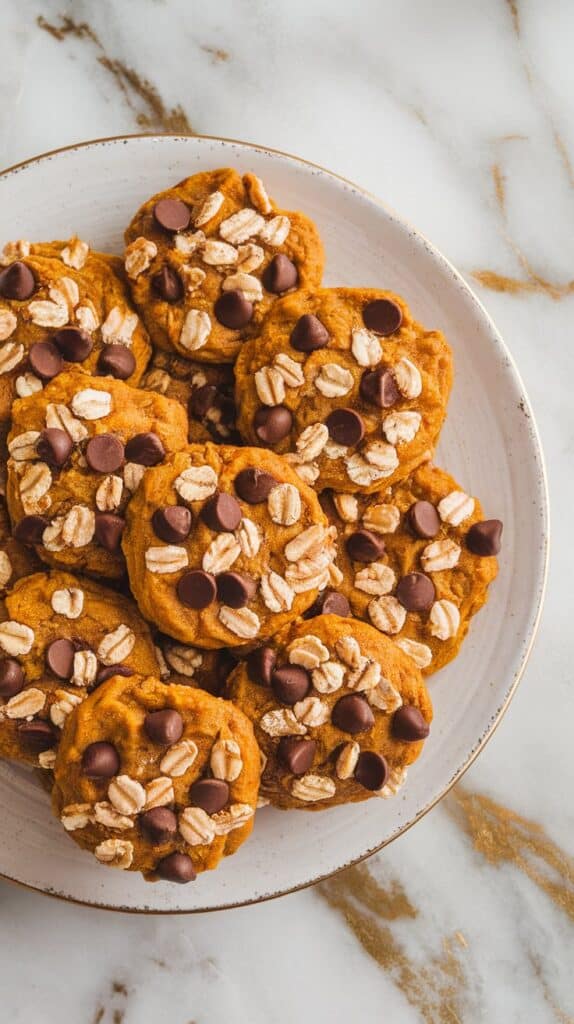 Pumpkin Breakfast Cookies (Sugar-Free + Vegan)