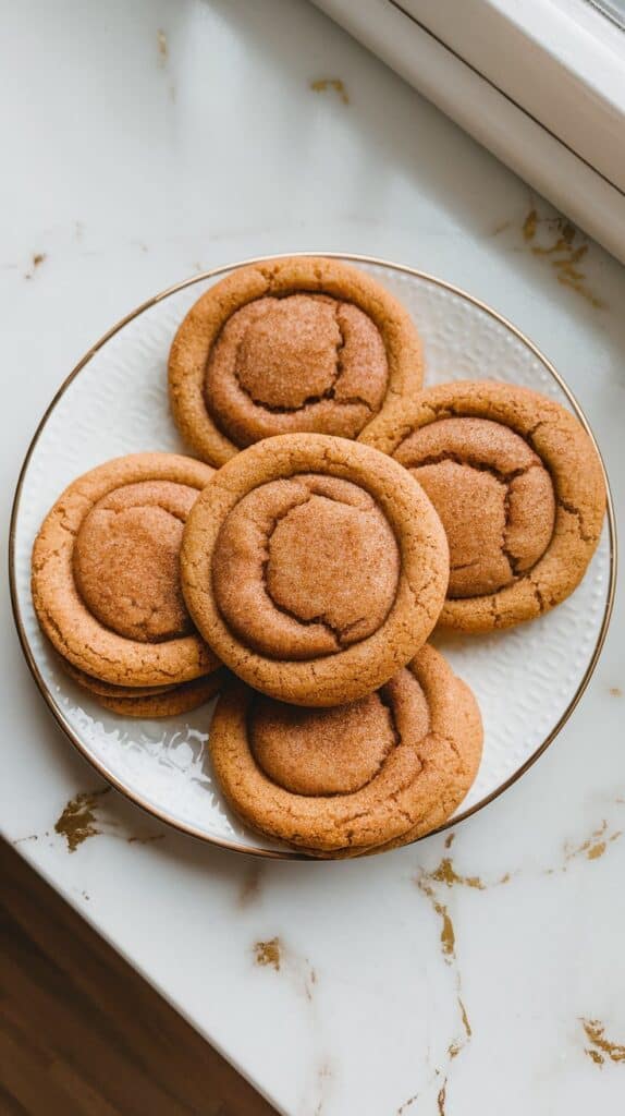 Pumpkin Snickerdoodle Cookies (Soft & Chewy)