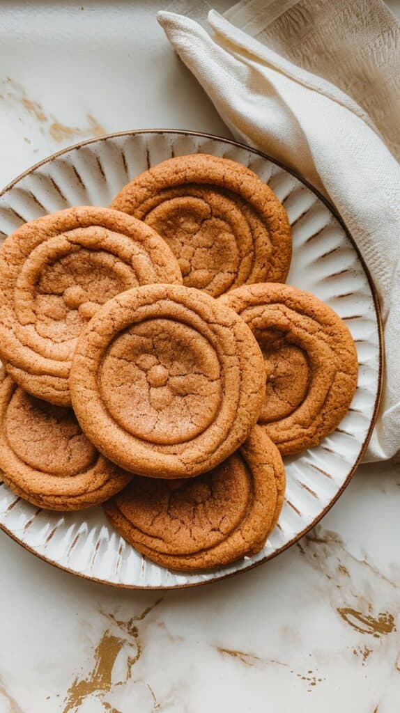 Pumpkin Snickerdoodle Cookies (Soft & Chewy)