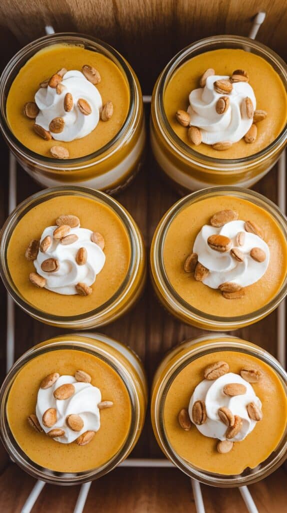 No-Bake Pumpkin Cheesecake Jars