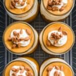 No-Bake Pumpkin Cheesecake Jars