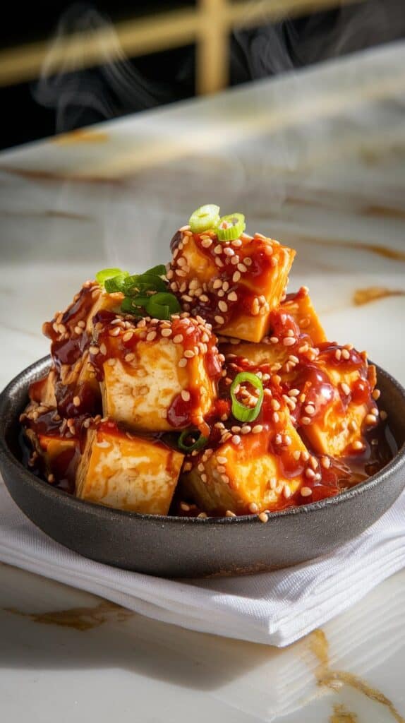 Crispy Chilli Crunch Tofu