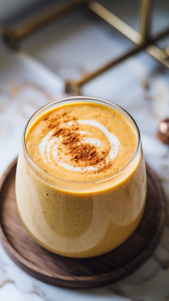 Canned Pumpkin Detox Smoothie (with Ginger & Turmeric)