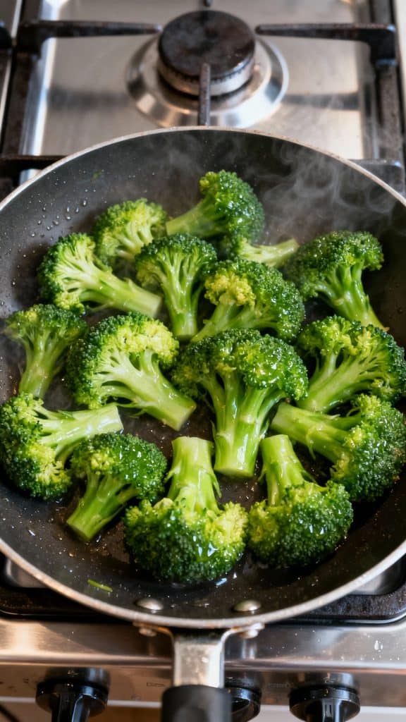 Teriyaki Tofu with Rice and Broccoli