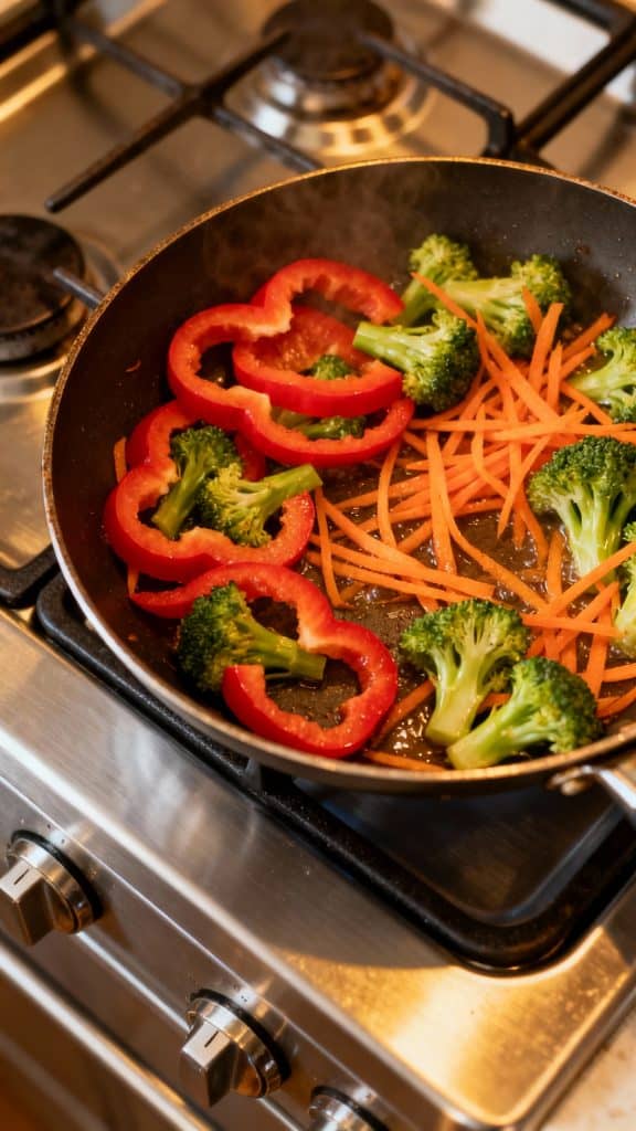 Stir-Fried Tofu with Peanut Sauce