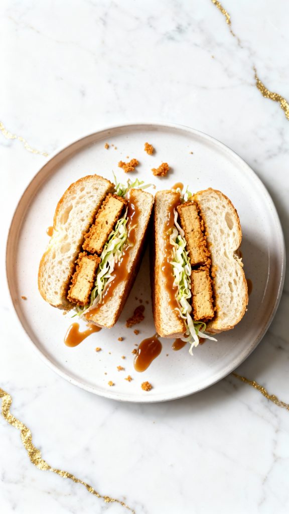 Tofu Katsu Sandwich