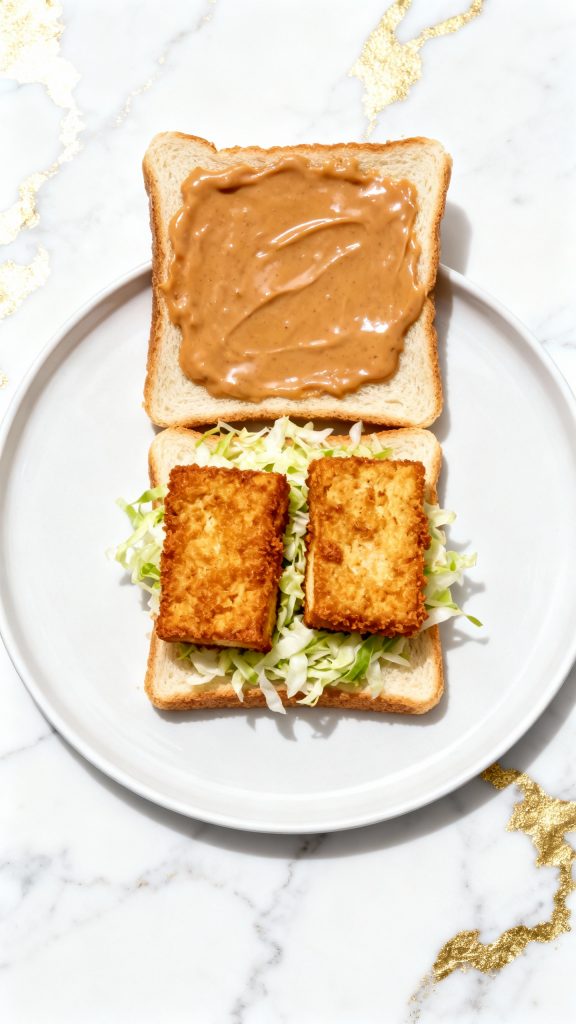 Tofu Katsu Sandwich
