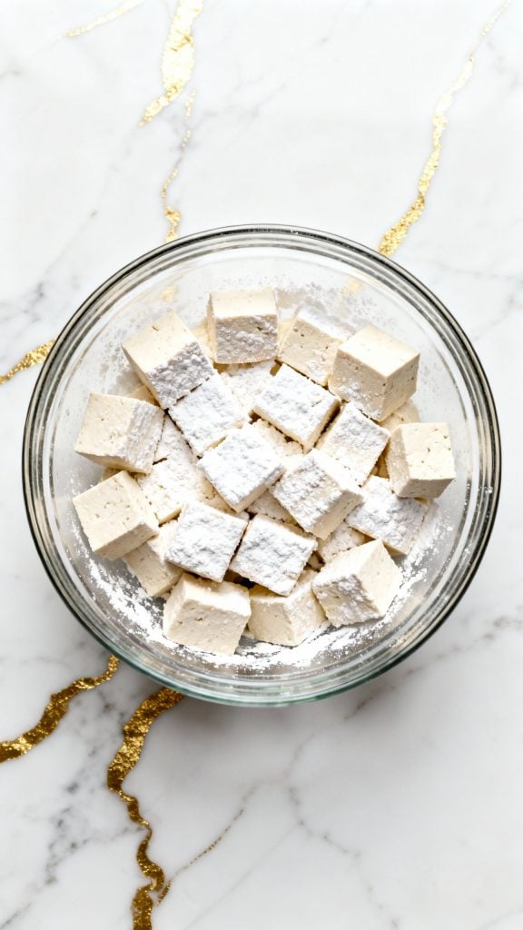 Teriyaki Tofu with Rice and Broccoli