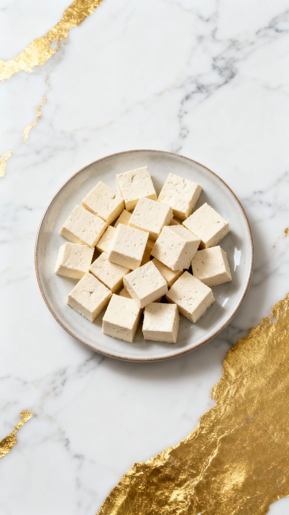 Stir-Fried Tofu with Peanut Sauce