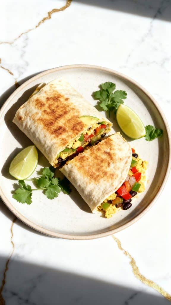 Vegan Breakfast Burrito