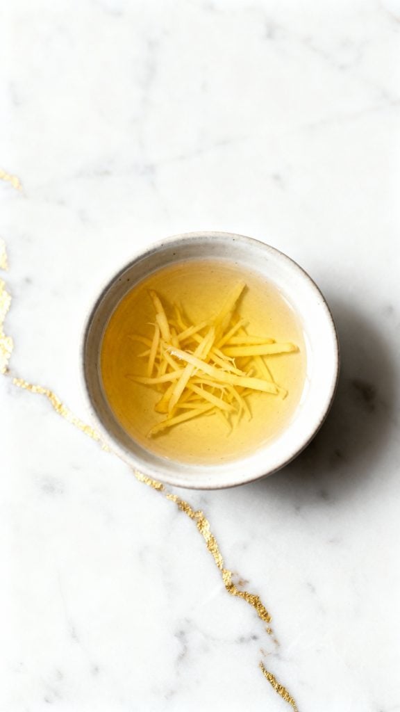 Crispy Tofu Salad with Yuzu Dressing & Green Mango