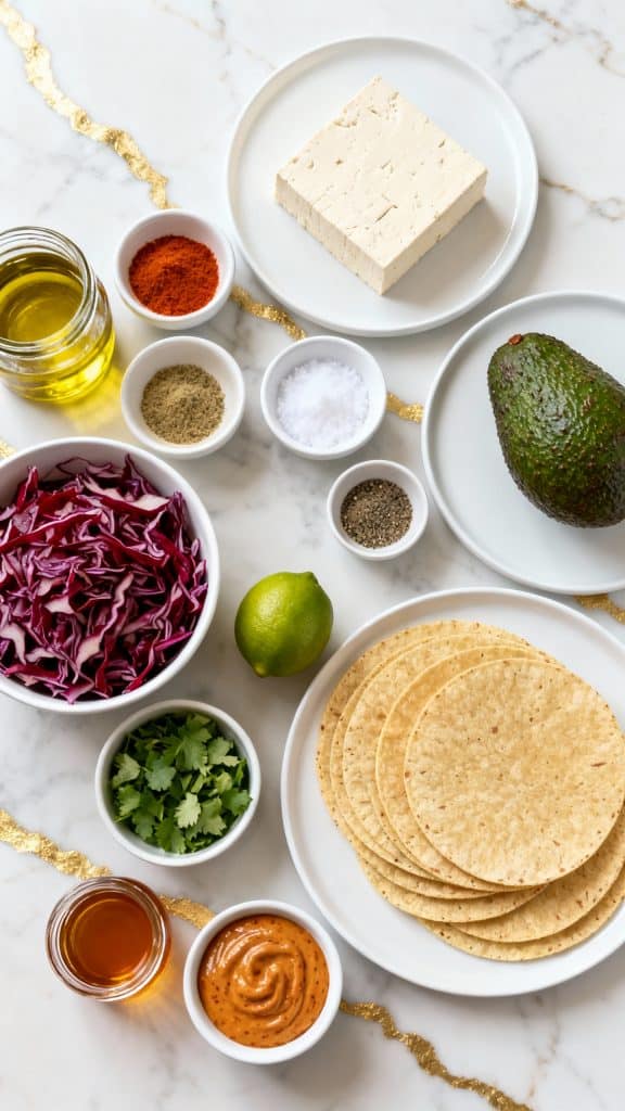 Avocado Grilled Tofu Tacos