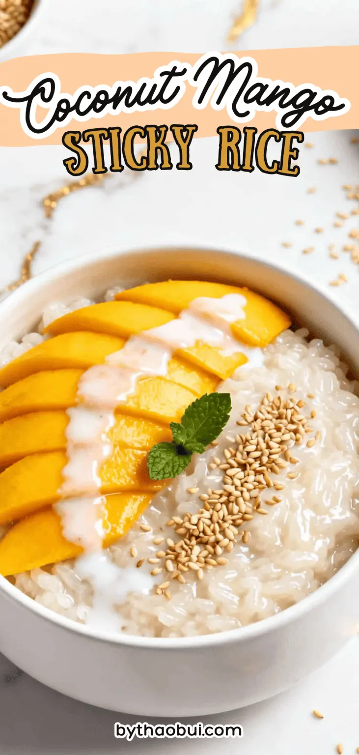 Coconut Mango Sticky Rice