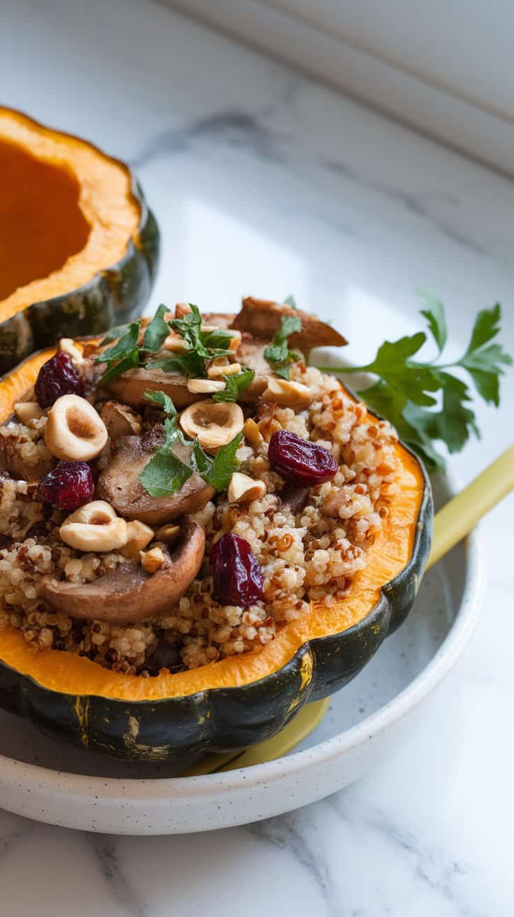 Stuffed Acorn Squash