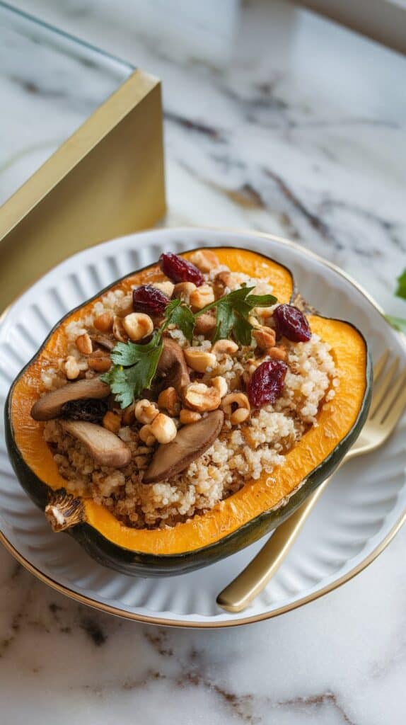 Stuffed Acorn Squash