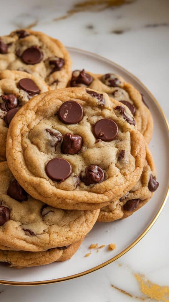 Vegan Chocolate Chip Cookies – Chewy, Gooey & Loaded with Chocolate