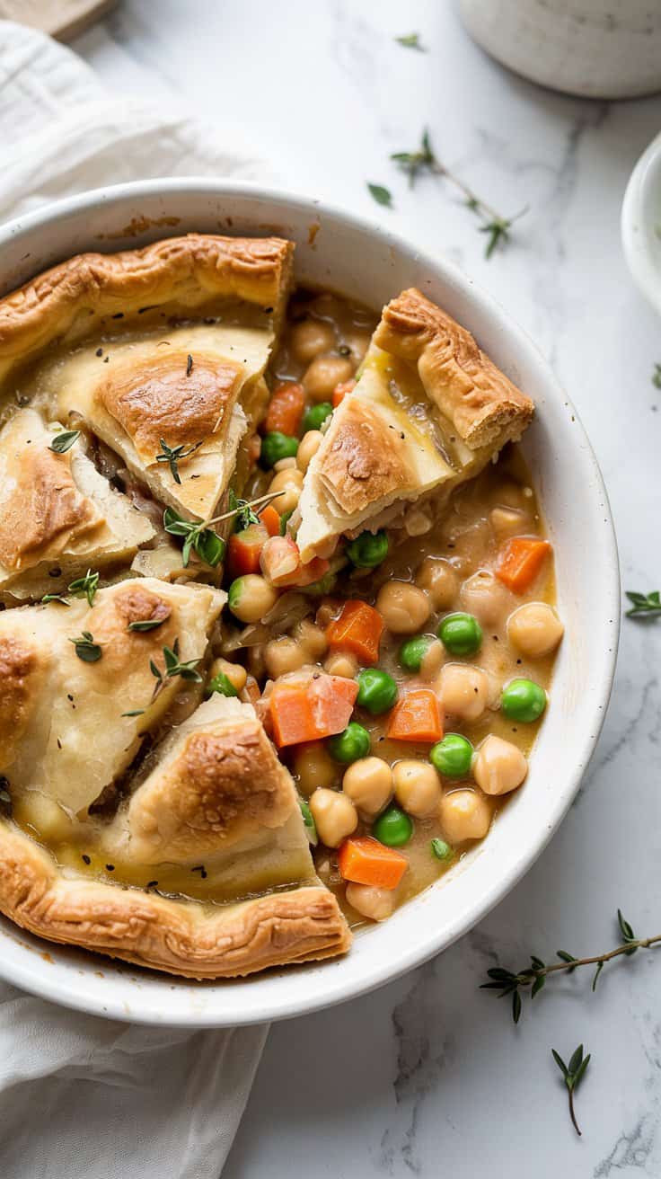 Chickpea Pot Pie