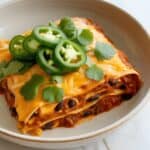 Crockpot Vegan Enchilada Casserole
