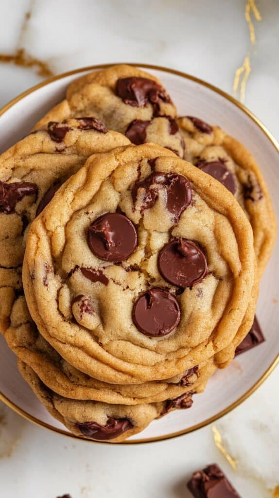 Vegan Chocolate Chip Cookies – Chewy, Gooey & Loaded with Chocolate
