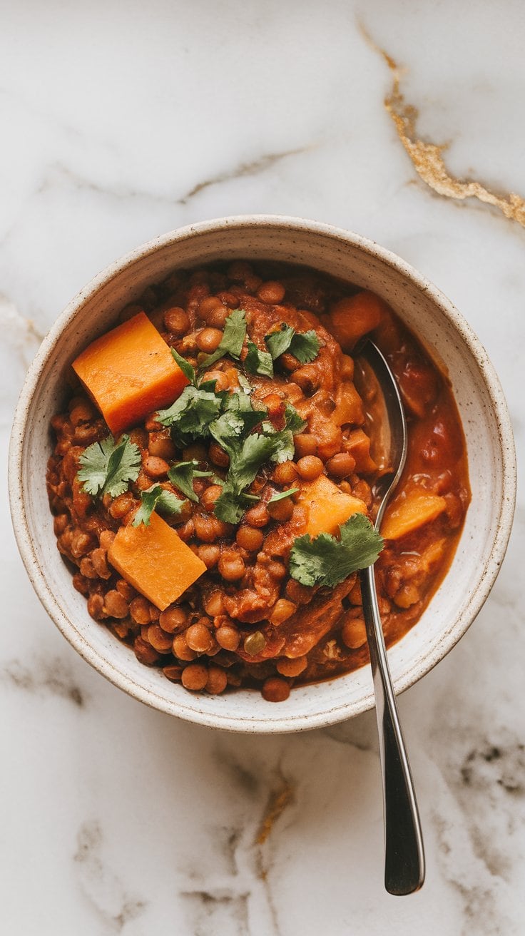 Sweet Potato Lentil Stew