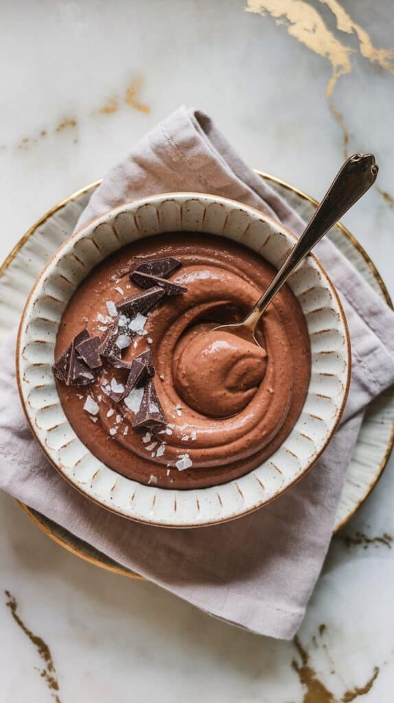 Vegan Chocolate Avocado Mousse