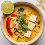 Vegan Thai Coconut Curry Soup