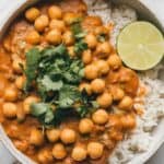 Crockpot Vegan Chickpea Curry