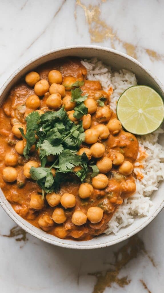 Crockpot Vegan Chickpea Curry