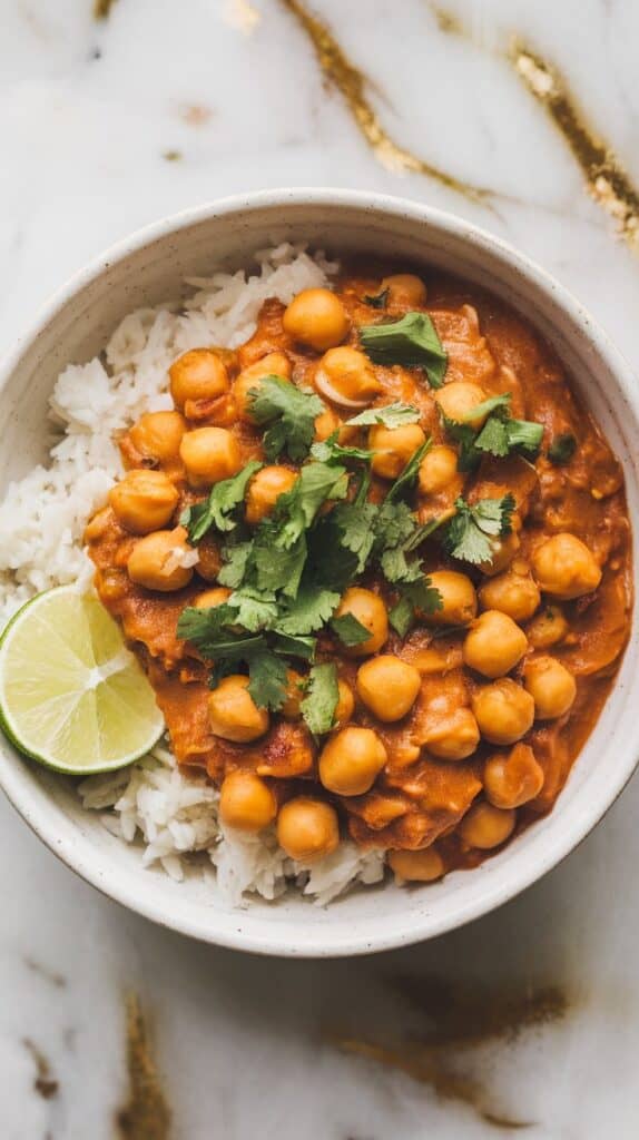 Crockpot Vegan Chickpea Curry