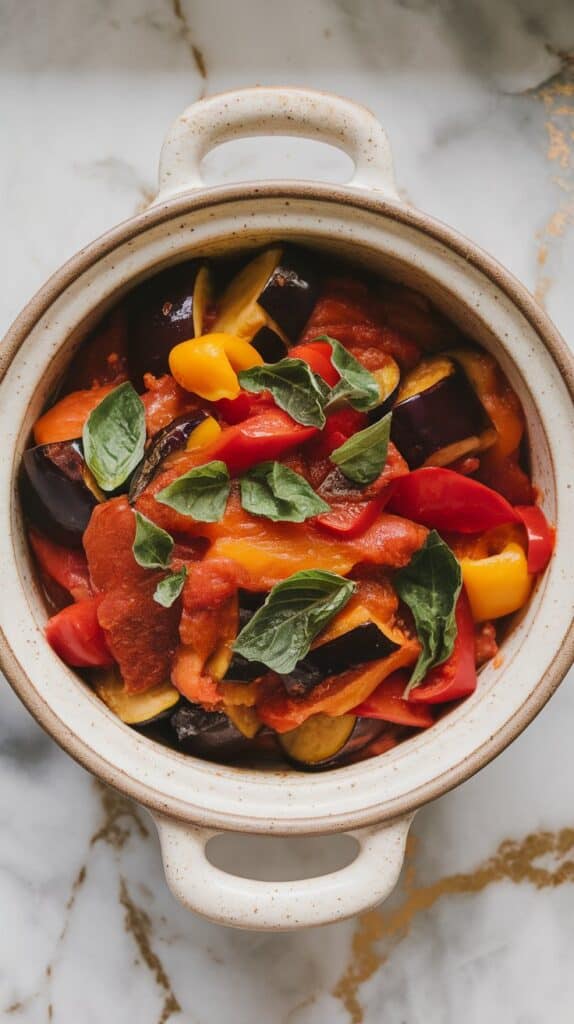 Crockpot Vegan Ratatouille – Eggplant