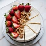 No-Bake Vegan Cheesecake with Walnut