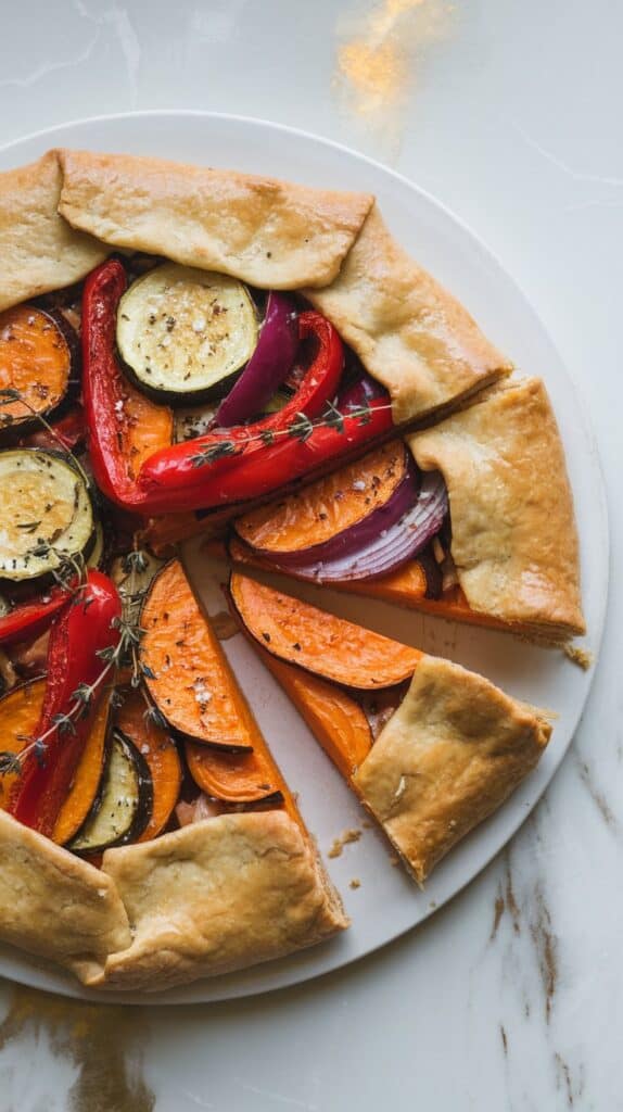 Roasted Vegetable Galette