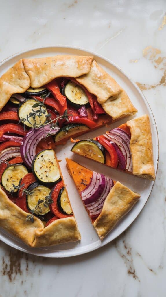 Roasted Vegetable Galette