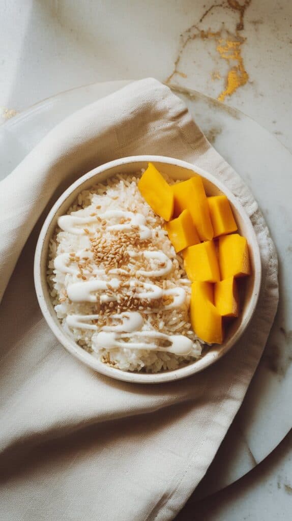 Coconut Mango Sticky Rice