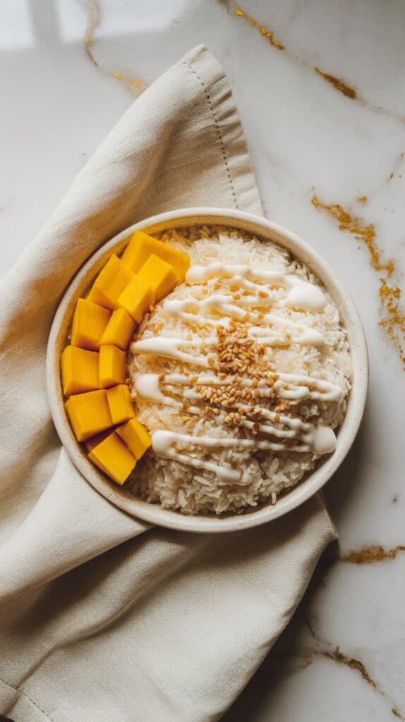 Coconut Mango Sticky Rice