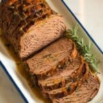 vegan eitan Roast with Herb Gravy