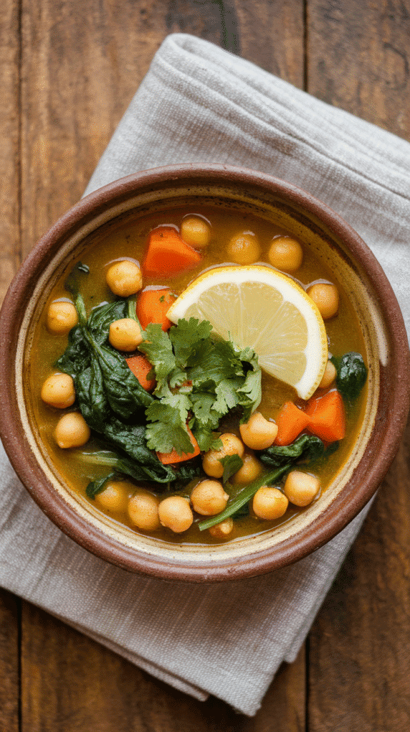 Vegan Moroccan Chickpea Stew