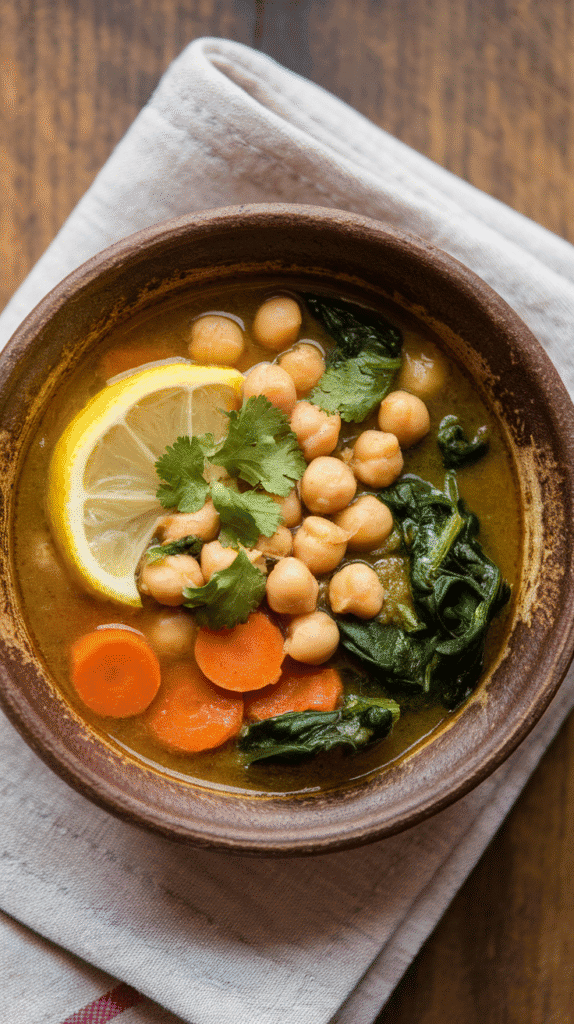 Vegan Moroccan Chickpea Stew
