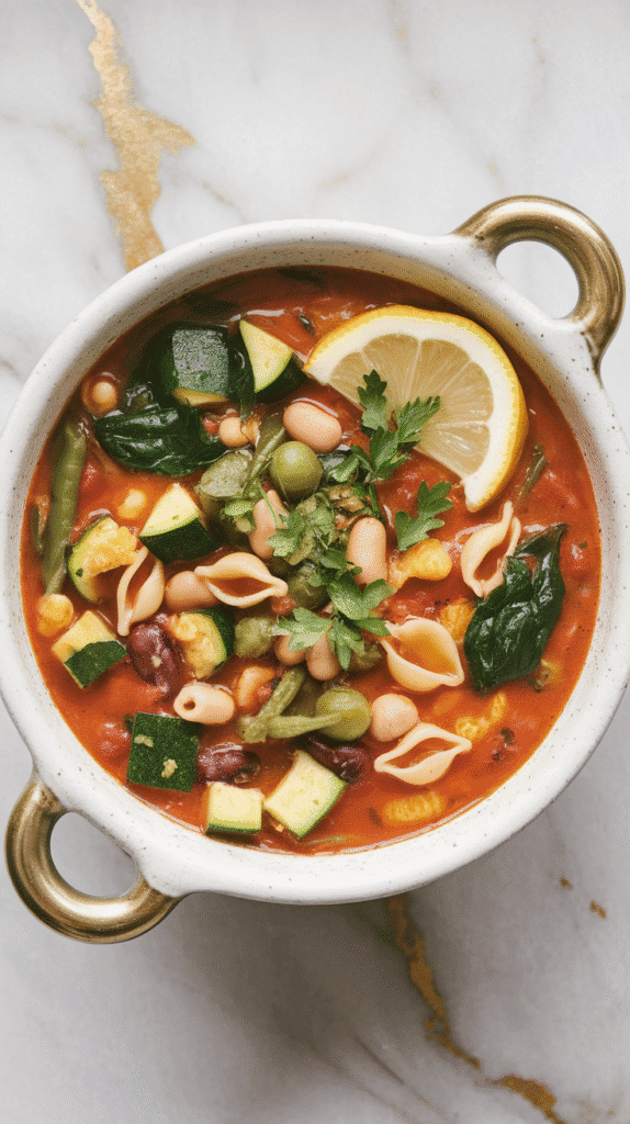 Vegan Minestrone Soup