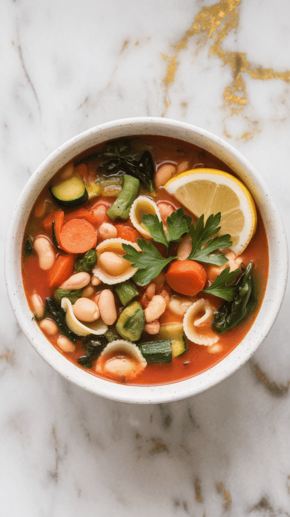 Vegan Minestrone Soup