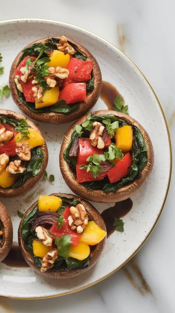 Stuffed Portobello Mushrooms