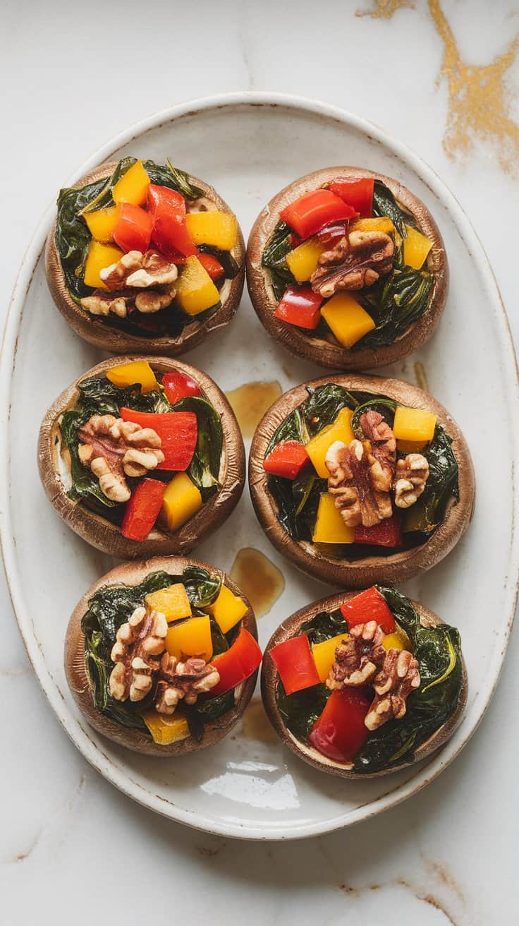 Stuffed Portobello Mushrooms