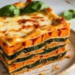 Vegan Lasagna with Pumpkin & Spinach