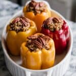Stuffed Bell Peppers Thanksgiving Style